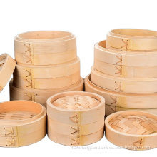 Bamboo Steamer Basket for Rice Dim Sum Meat